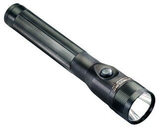 Streamlight Stinger DS rechargeable LED flashlight, black.